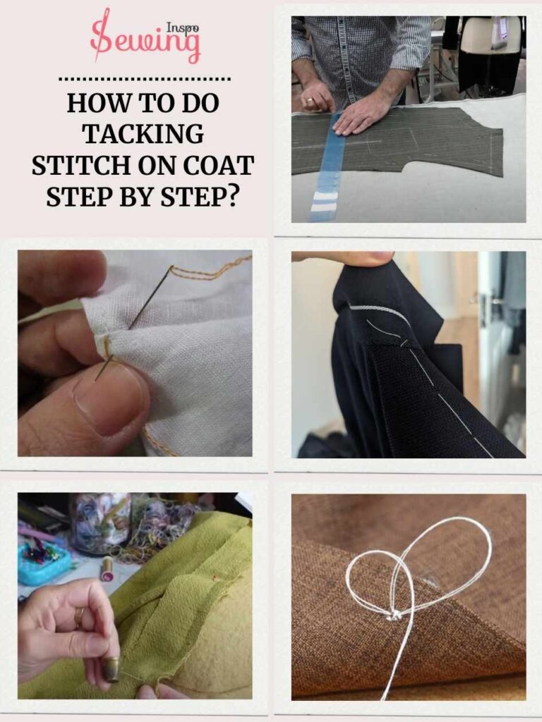 How To Do Tacking Stitch On Coat Step By Step