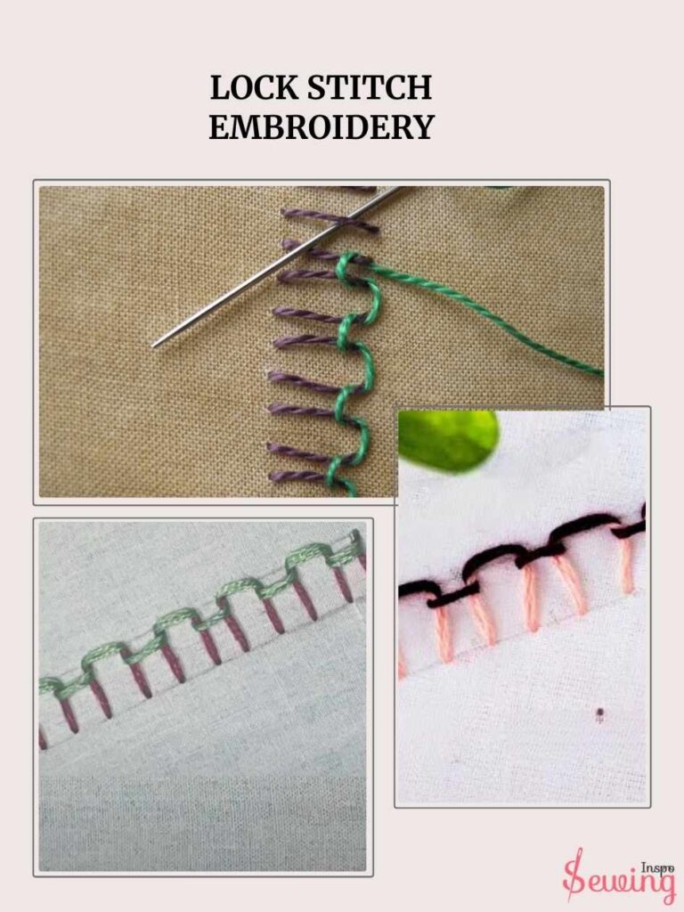 Lock Stitch Embroidery