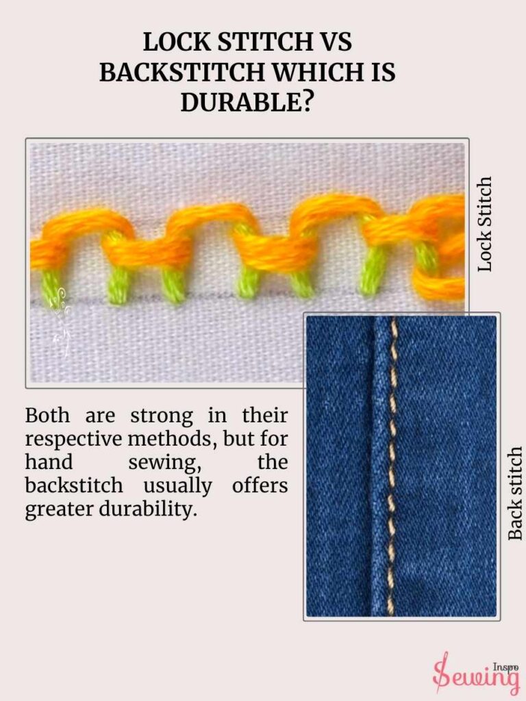 Lock Stitch Vs Backstitch Which Is Durable