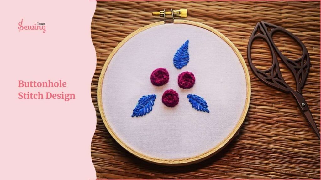 Button Hole Stitch Design