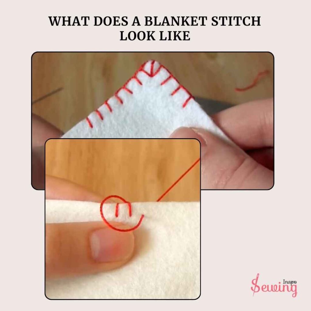 What Does A Blanket Stitch Look Like