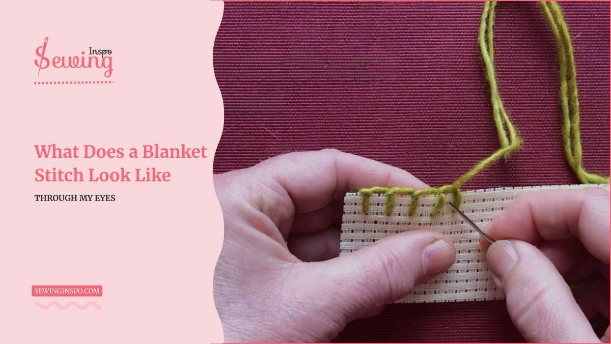 What Does A Blanket Stitch Look Like