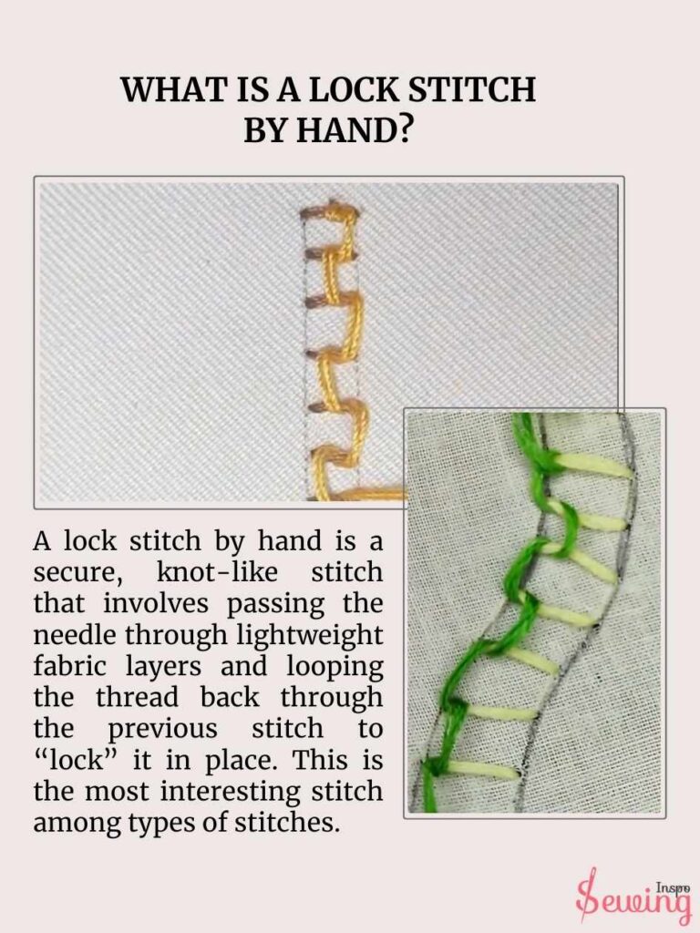 What Is A Lock Stitch By Hand