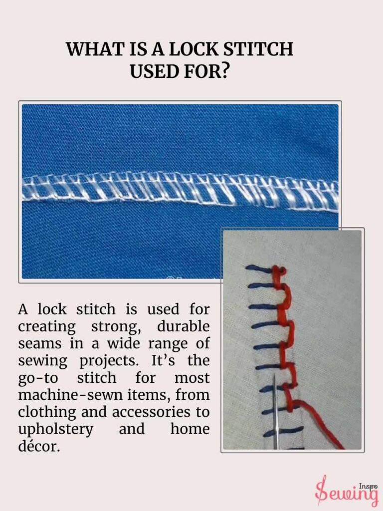 What Is A Lock Stitch Used For