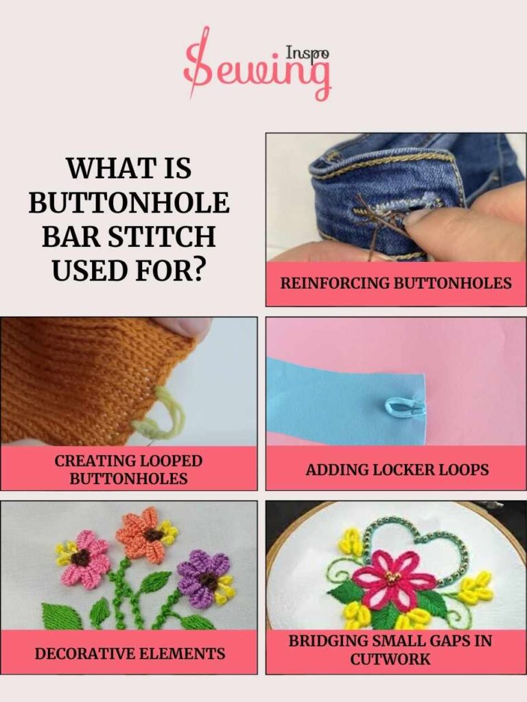 What Is Buttonhole Bar Stitch Used For