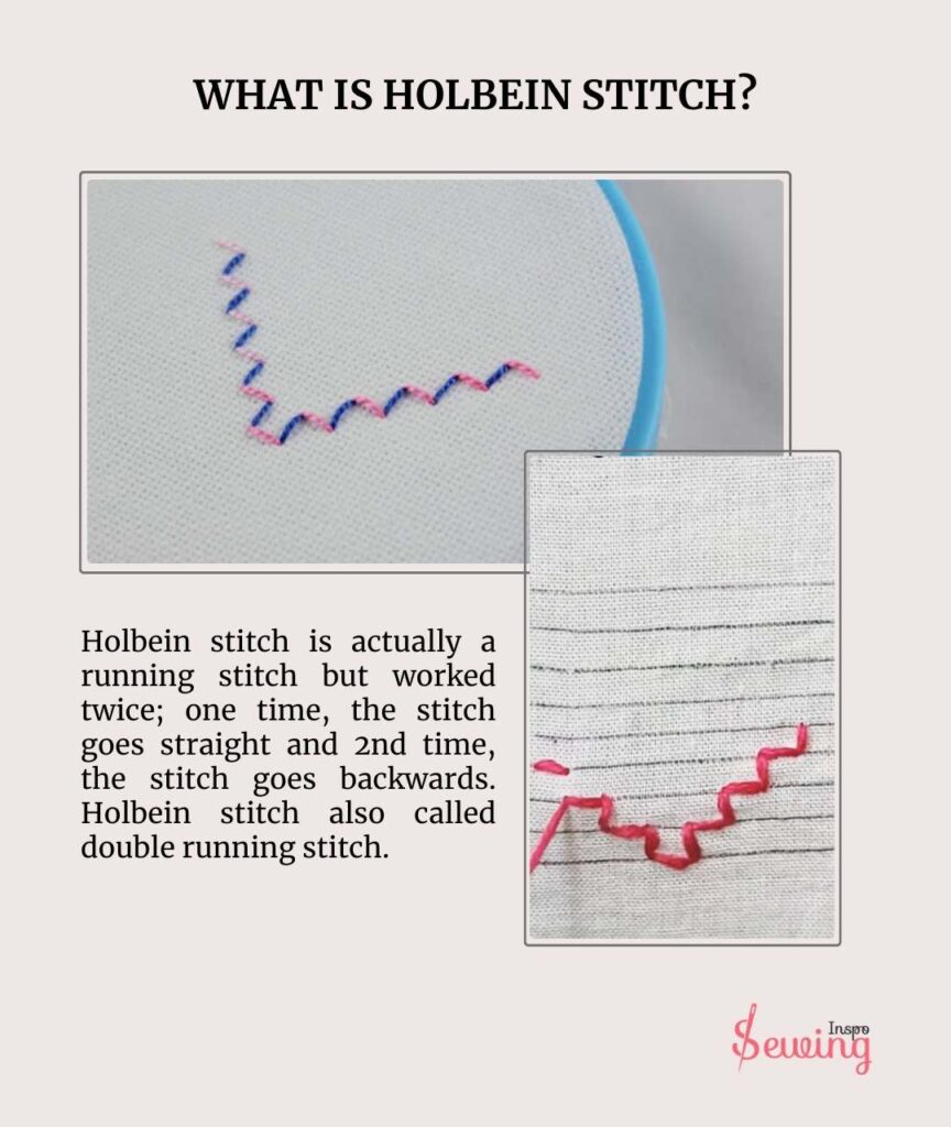 What Is Holbein Stitch