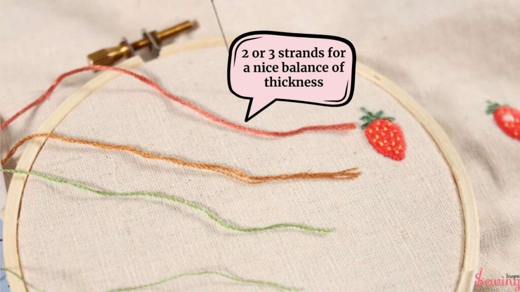 How Many Strands Of Thread For Blanket Stitch