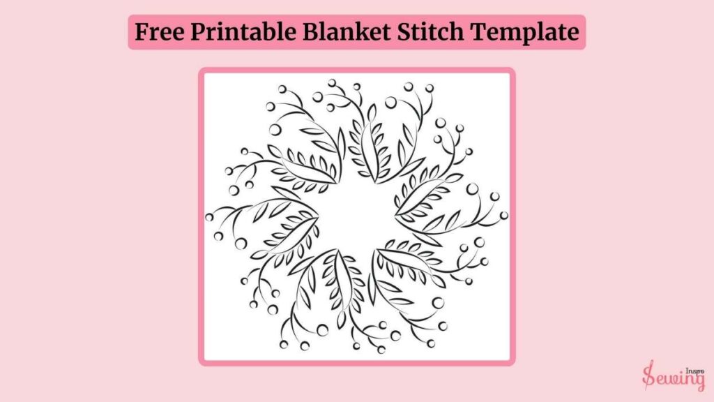 Blanket Stitch Template