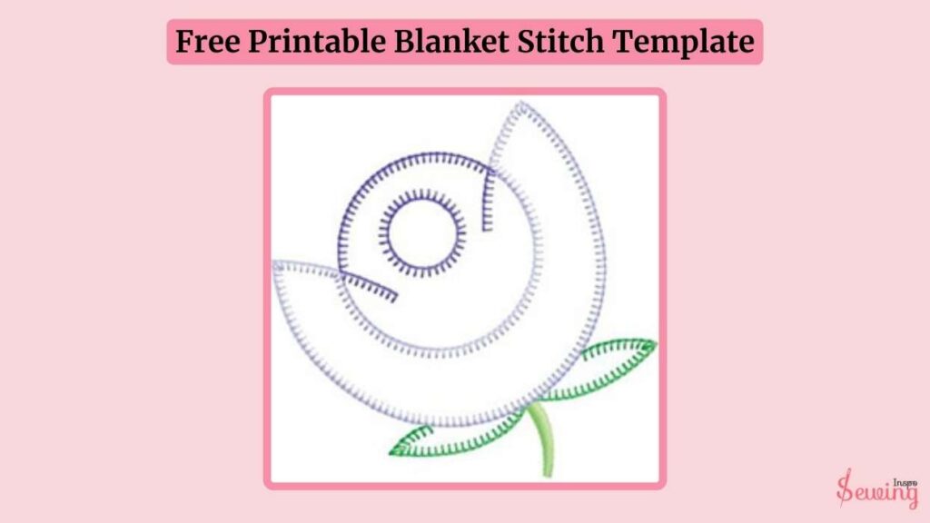 Blanket Stitch Template