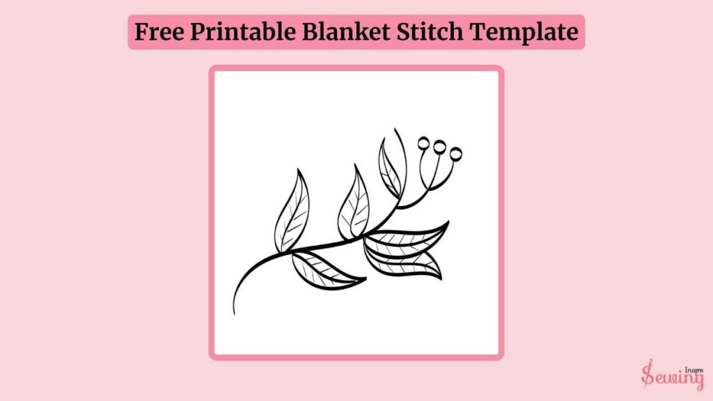 Blanket Stitch Template