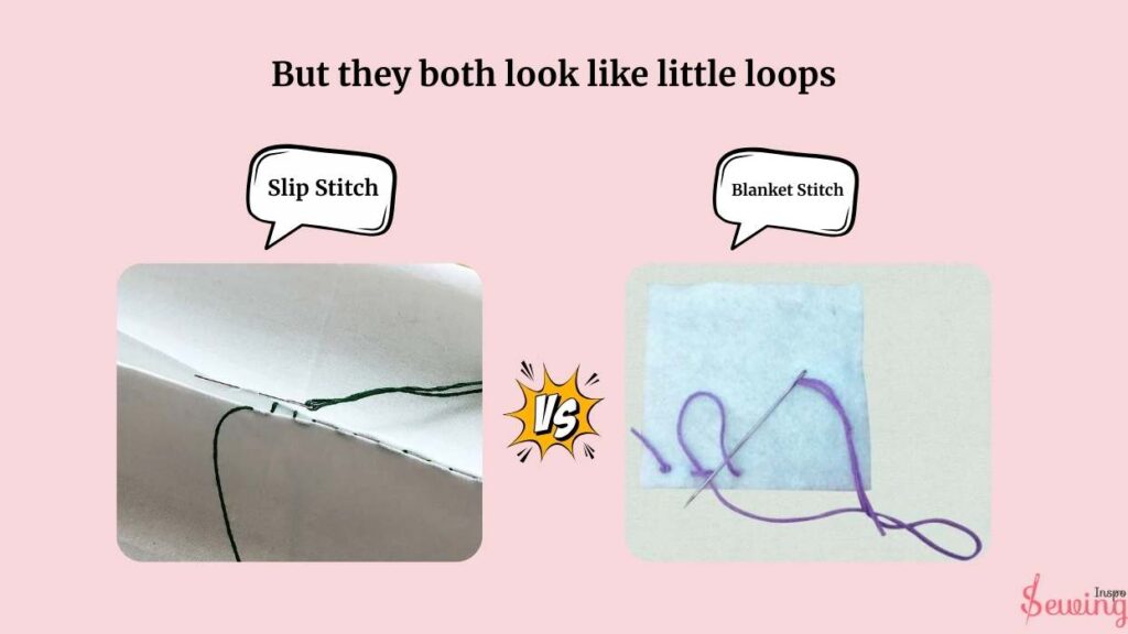 but they both look like little loops