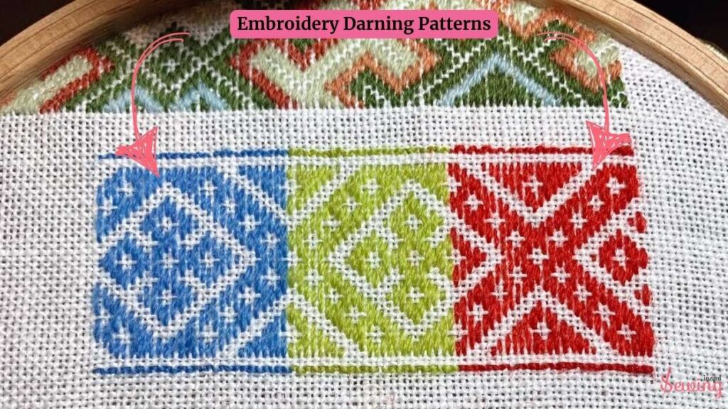 Free embroidery darning patterns