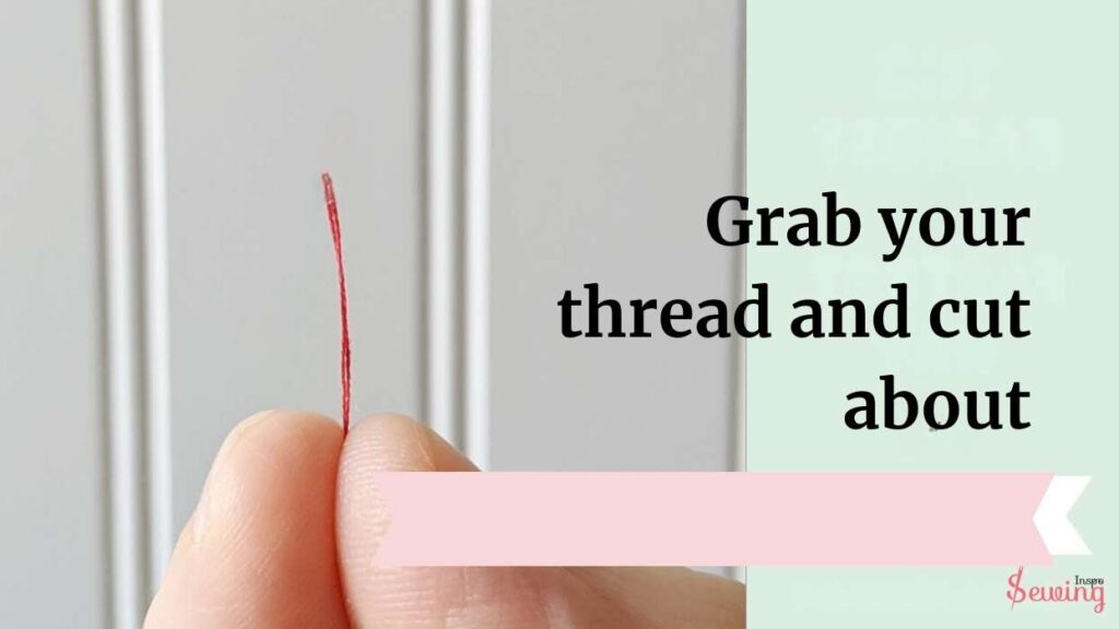 How To Thread A Needle For Blanket Stitch