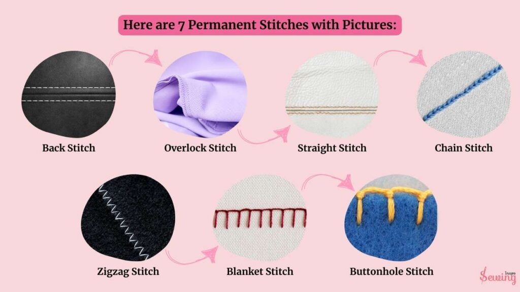 permanent stitches with pictures