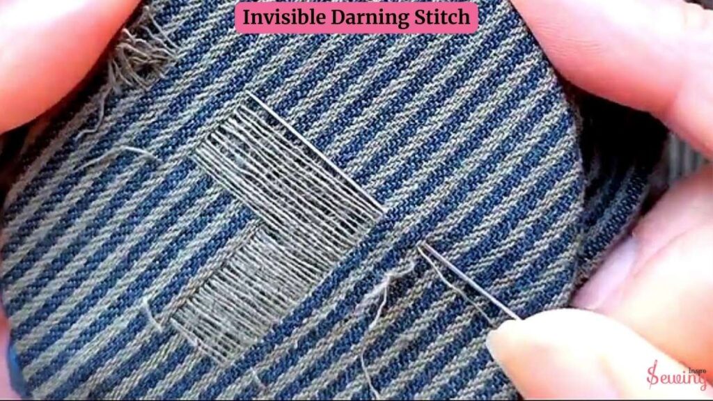 Invisible Darning Stitch