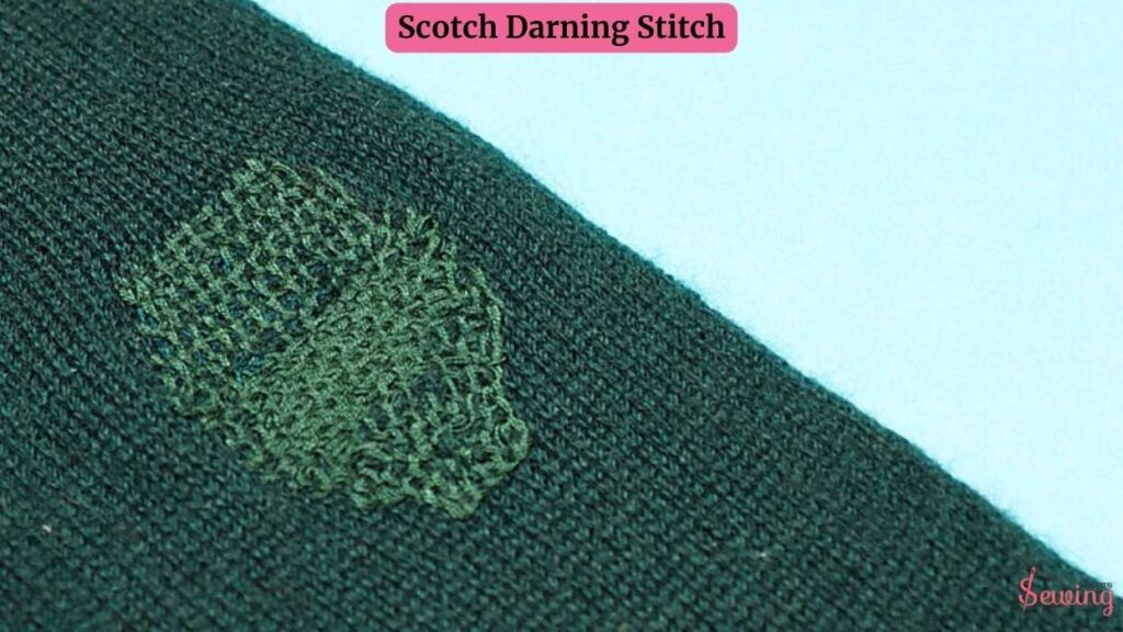 Scotch Darning Stitch