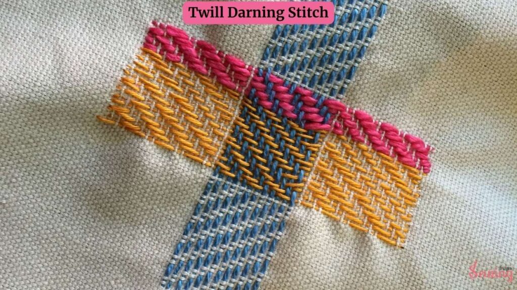 Twill Darning Stitch