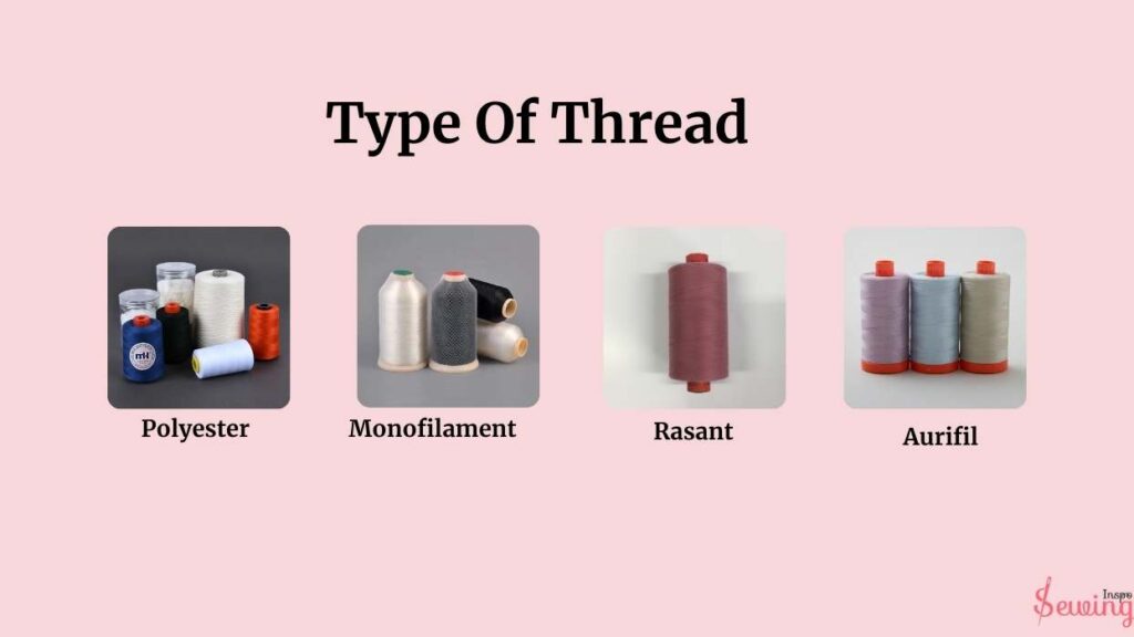 types of threads for applique