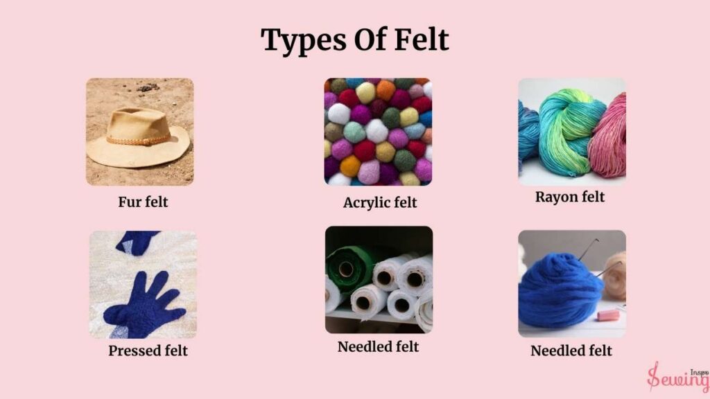 types of Felt