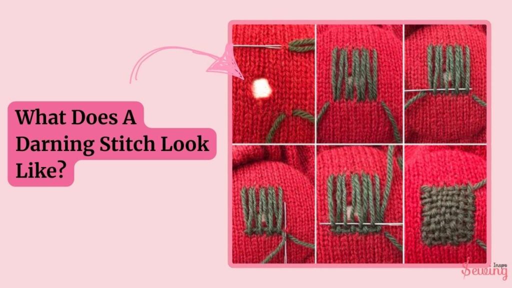 What Does A Darning Stitch Look Like