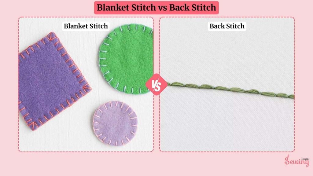 blanket stitch vs back stitch