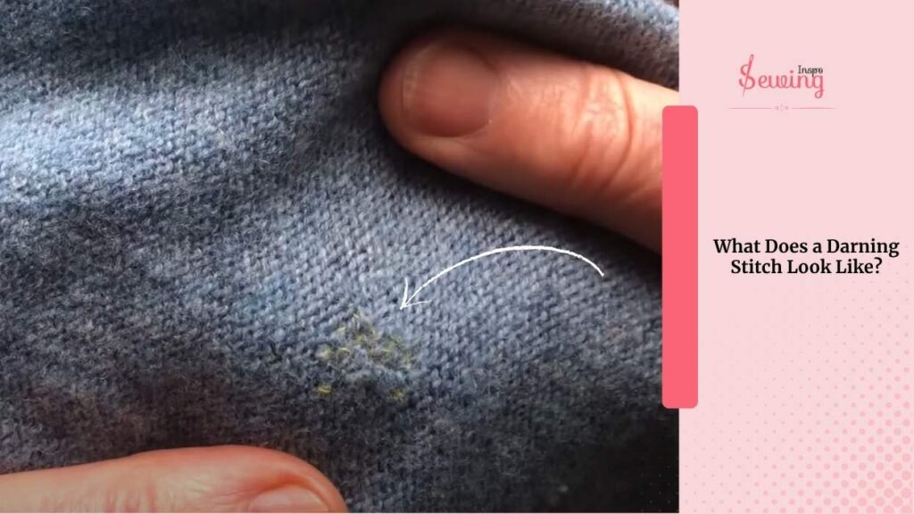 What Does A Darning Stitch Look Like