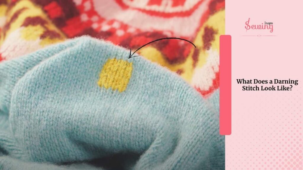 What Does A Darning Stitch Look Like