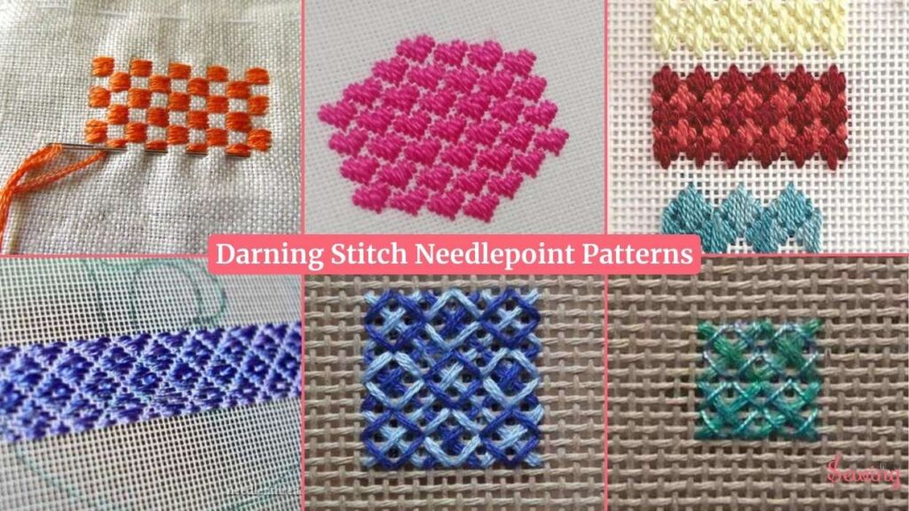 Darning Stitch Needlepoint Patterns