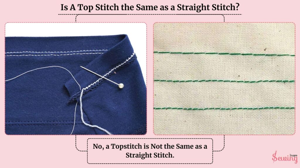 Is A Top Stitch The Same As A Straight Stitch