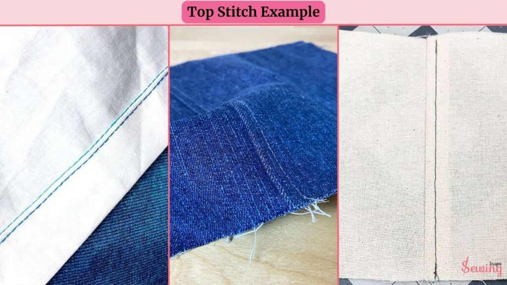 Top Stitch Example