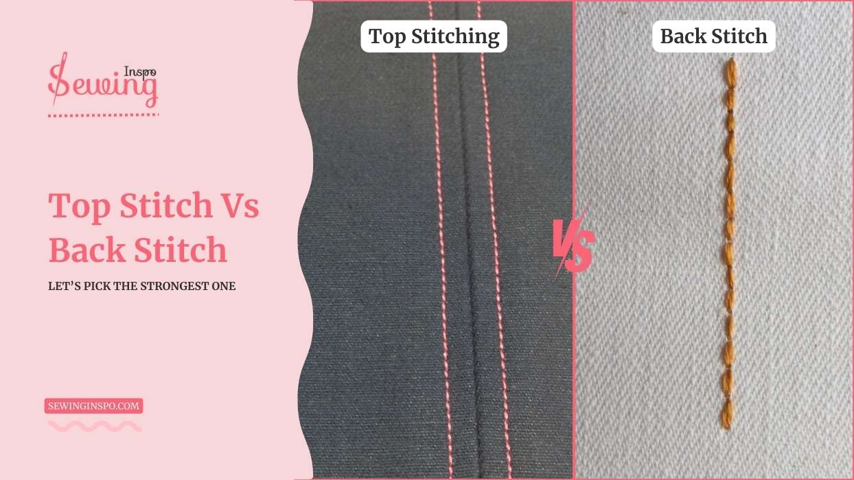 Top Stitch Vs Back Stitch| Let’s Do A Stitching Compare Game