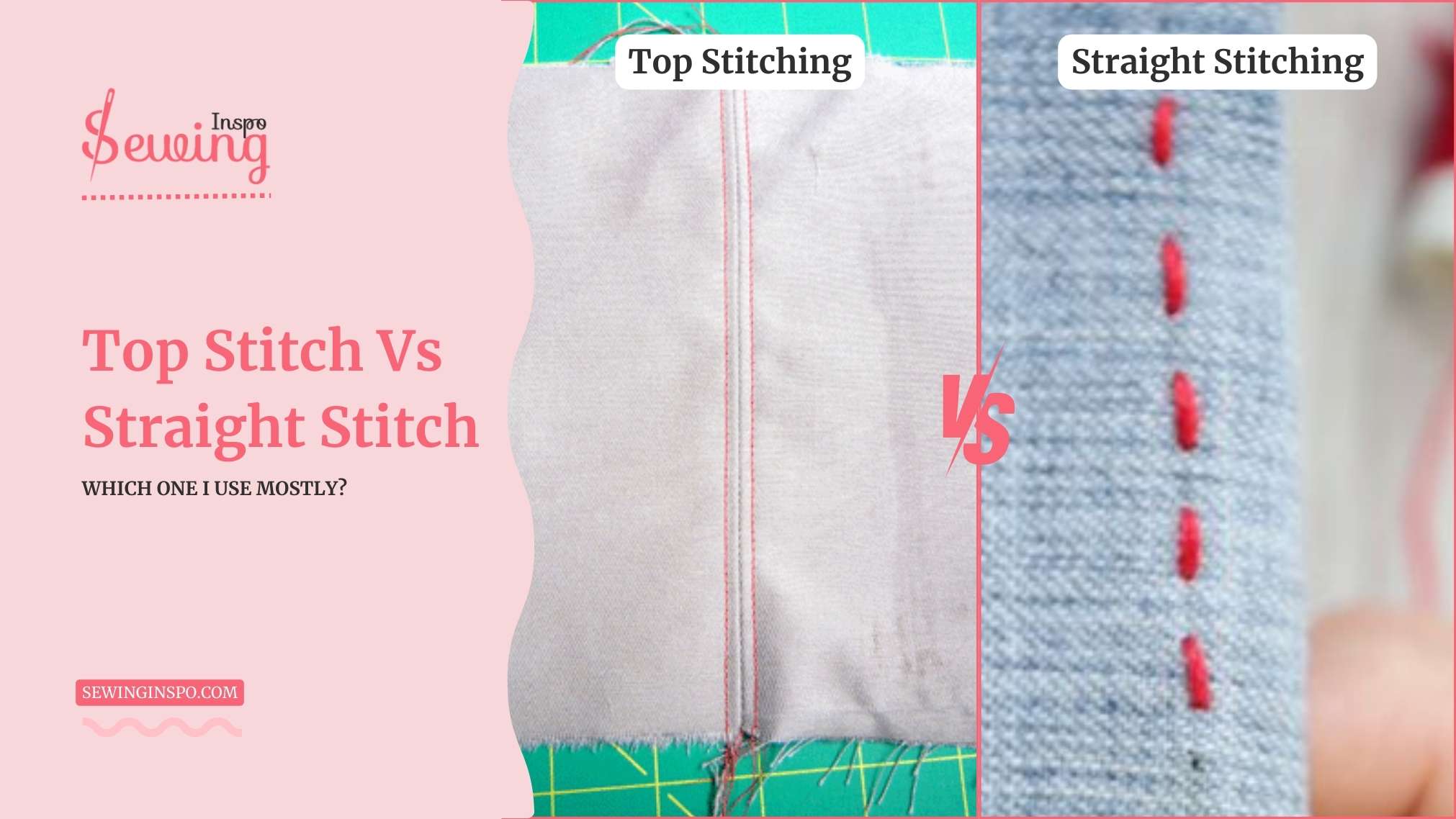 Top Stitch Vs Straight Stitch| When And Why To Use Each?