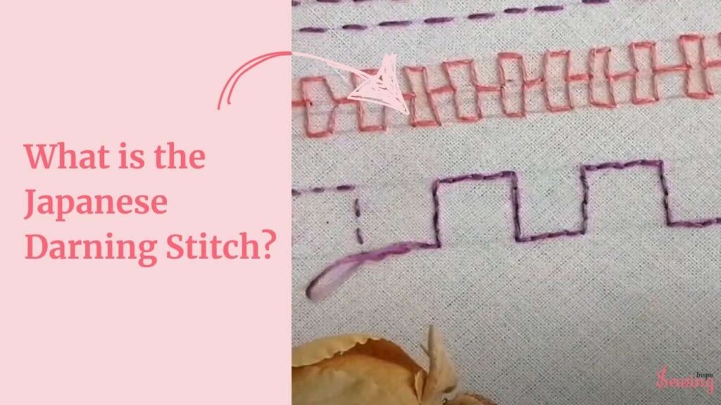 What is the Japanese darning stitch