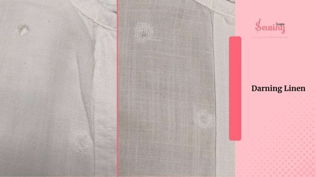 darning linen