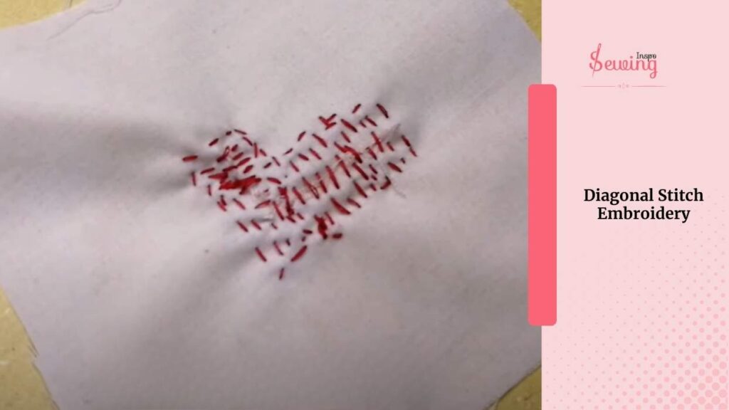 Diagonal Stitch Embroidery