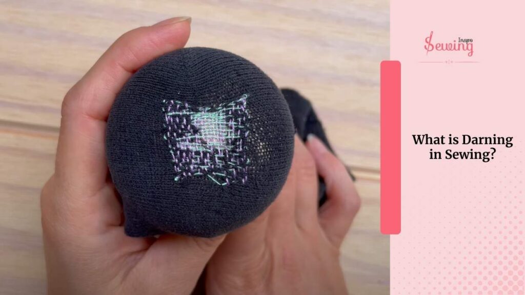 what is darning in sewing