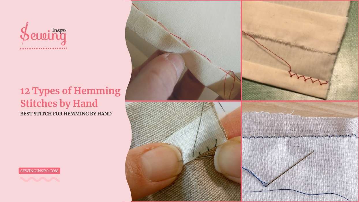 types of hemming stitches by hand