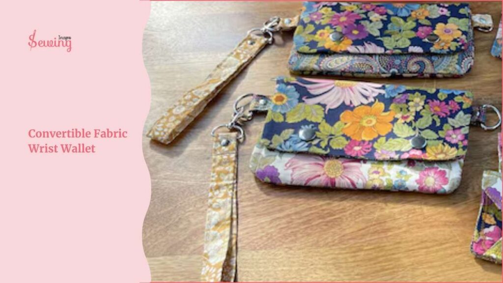 Convertible Fabric Wrist Wallet