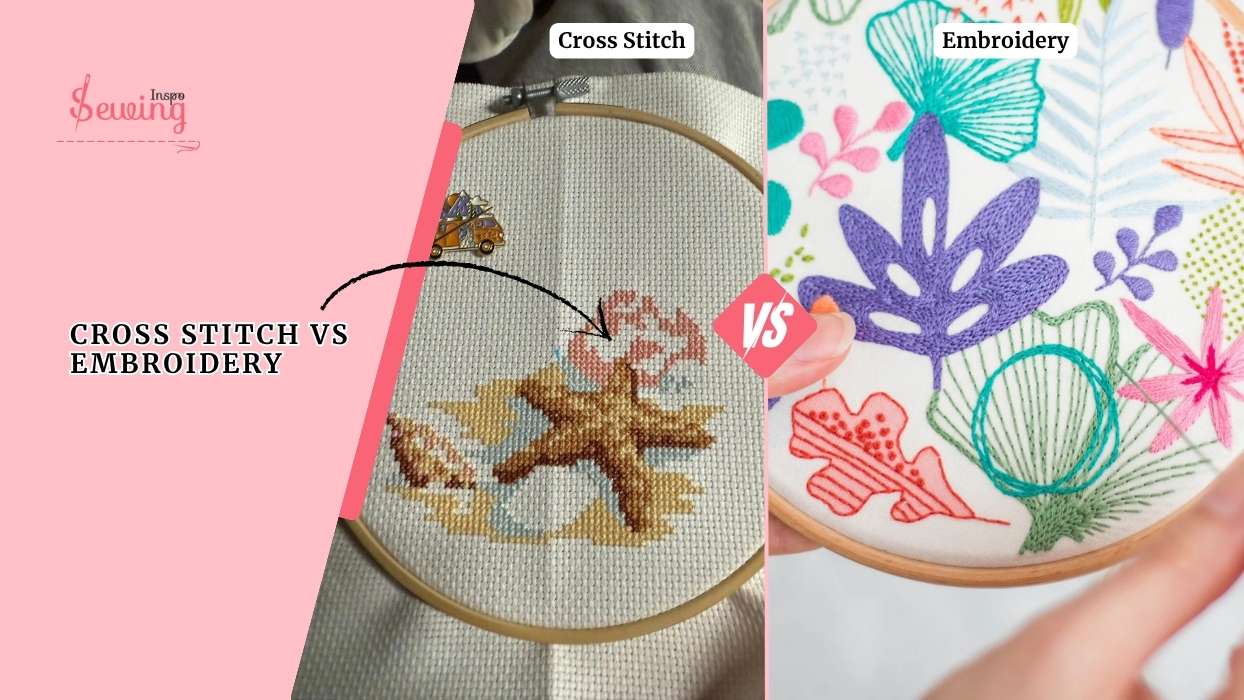 Cross Stitch Vs Embroidery