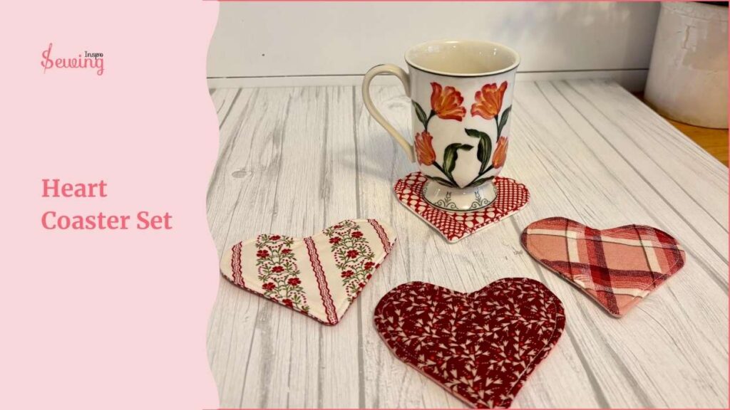 Heart Coaster Set