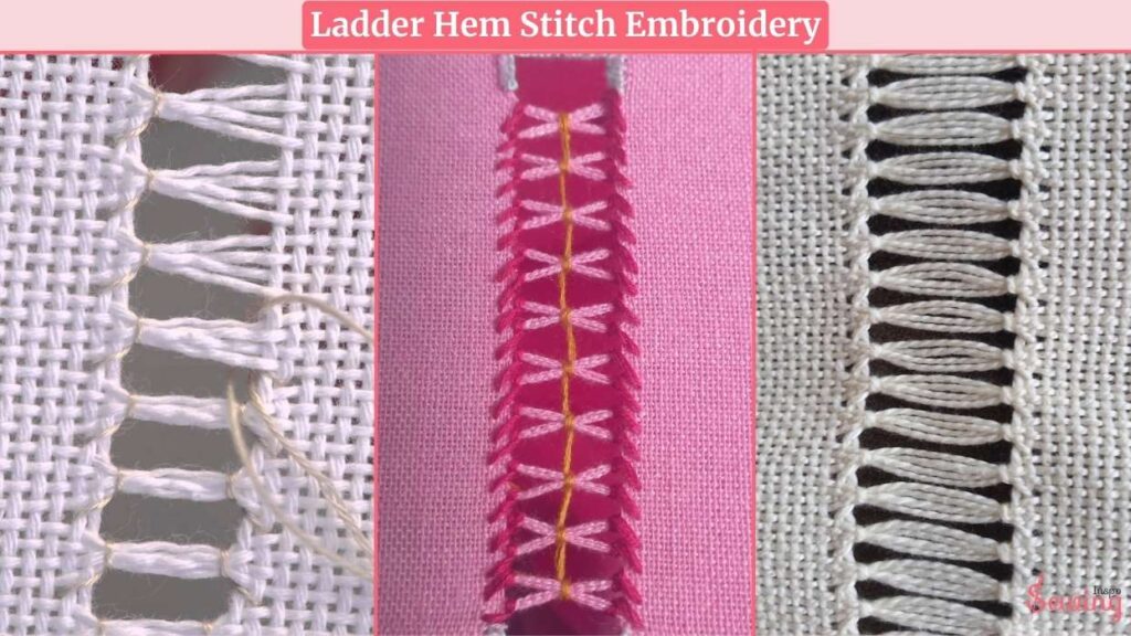 Ladder Hem Stitch Embroidery