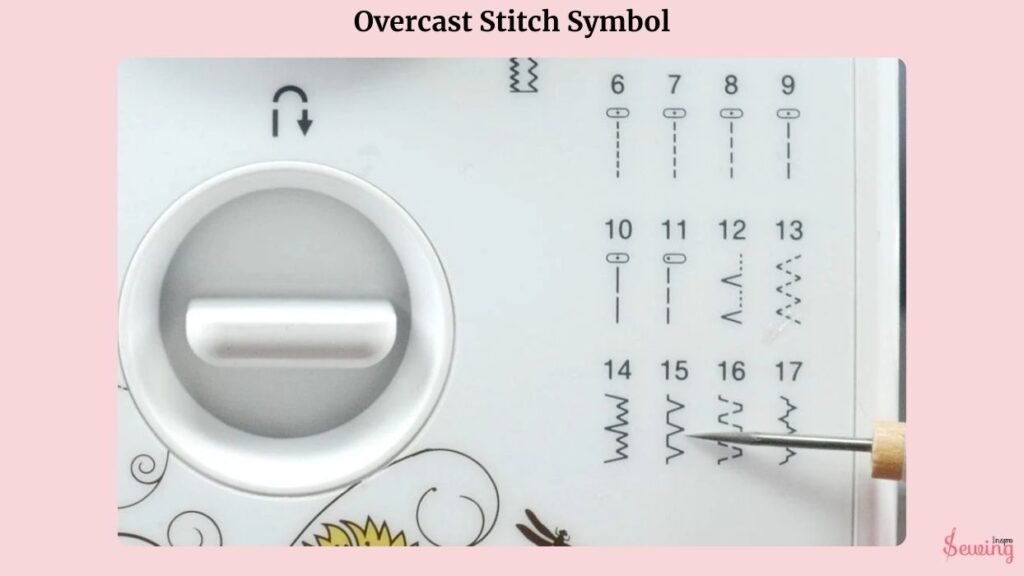 Overcast Stitch Symbol