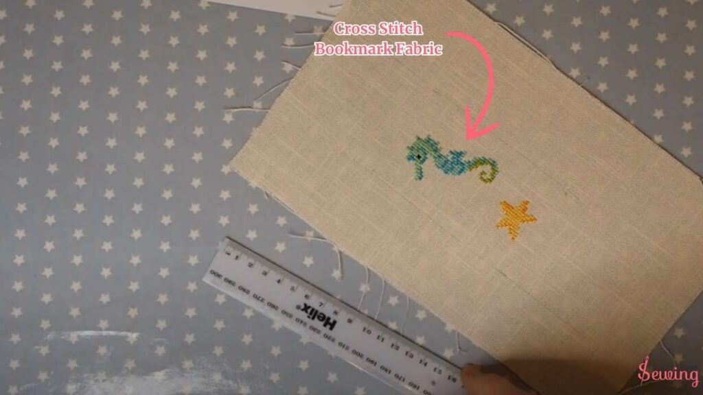 Cross Stitch Bookmark Fabric