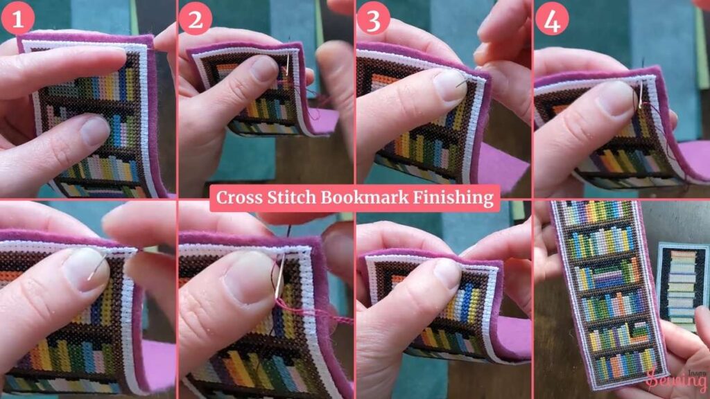 Cross Stitch Bookmark Finishing