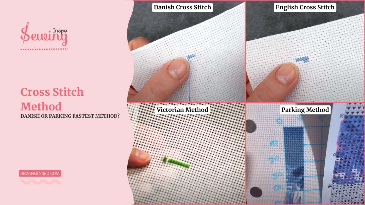 Some Easy & Fast Cross Stitch Method For Beginners| What Is The Most Efficient Way To Cross Stitch?