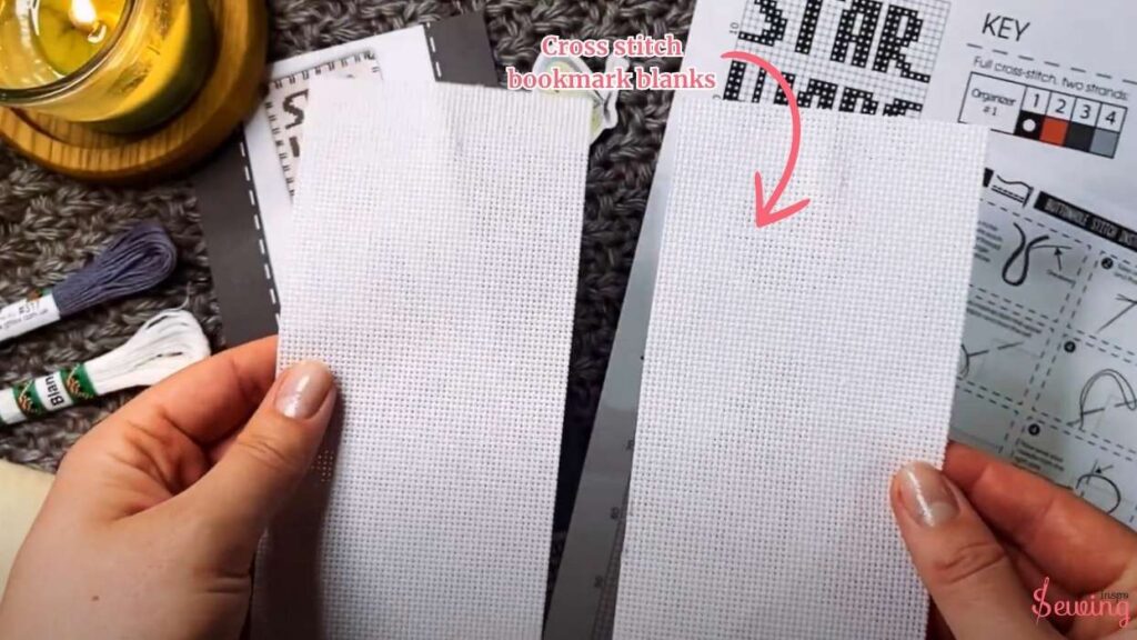 cross stitch bookmark blanks