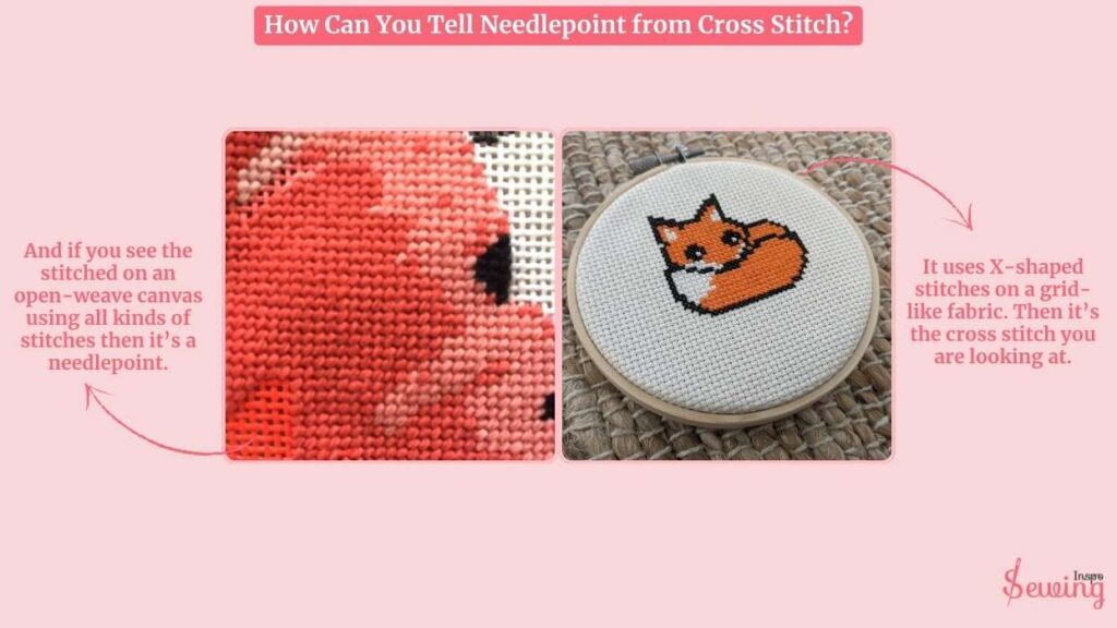 How Can You Tell Needlepoint From Cross Stitch