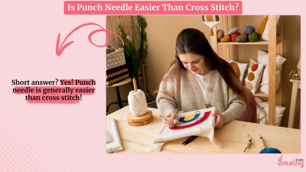 Is Punch Needle Easier Than Cross Stitch