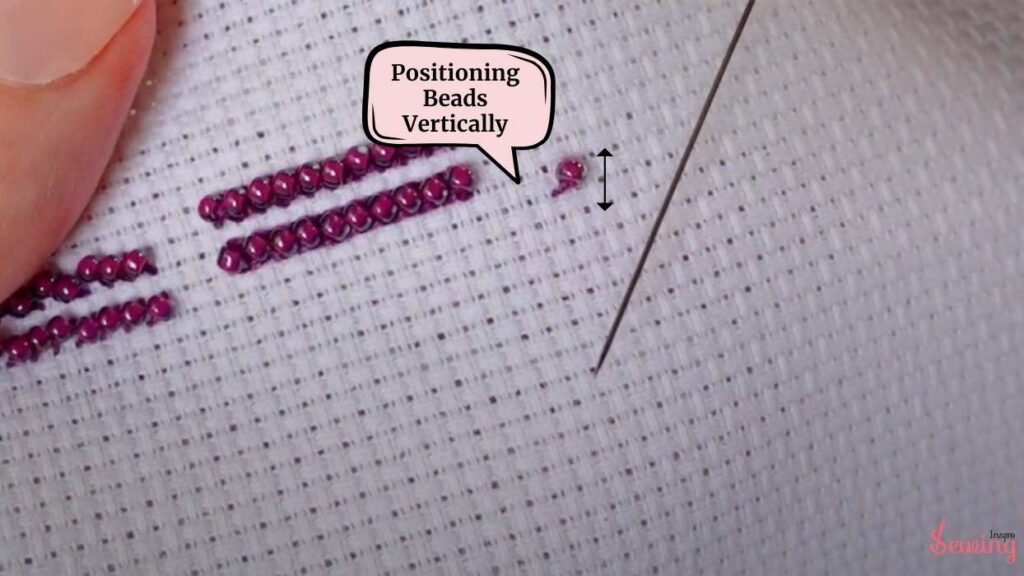 Positioning Beads Vertically