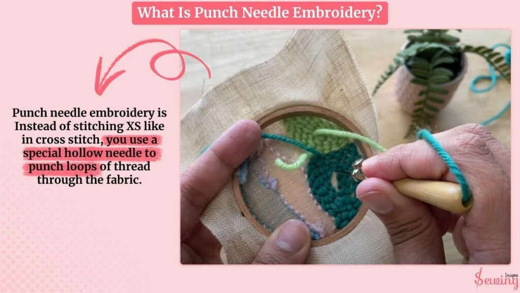 What Is Punch Needle Embroidery